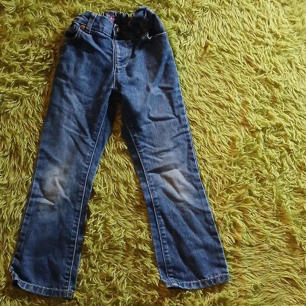 Children's Place Bootcut Semi-Evasee‎ & Skinny Girls Jeans Size 5T bundle